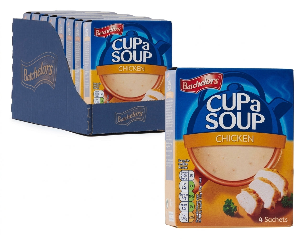 Batchelors Cup-A-Soup Chicken 4 Pack 81G (Case of 9)