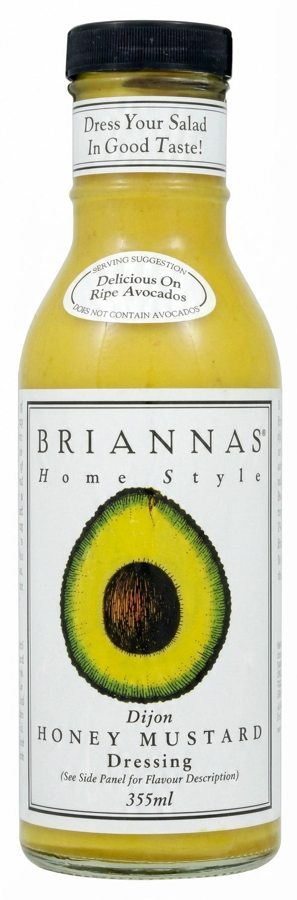 Briannas Dijon Honey Mustard Dressing 355Ml - World Food Shop