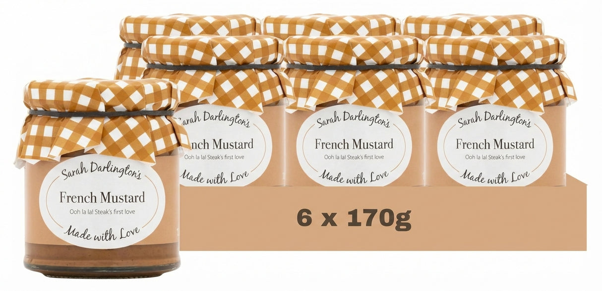Darlington's French Mustard 170G (Case of 6)