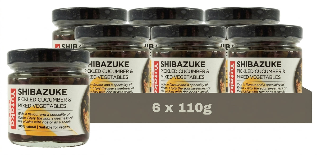 Yutaka Shibazuke - Mixed Vegetable Pickles 110G (Case of 6)