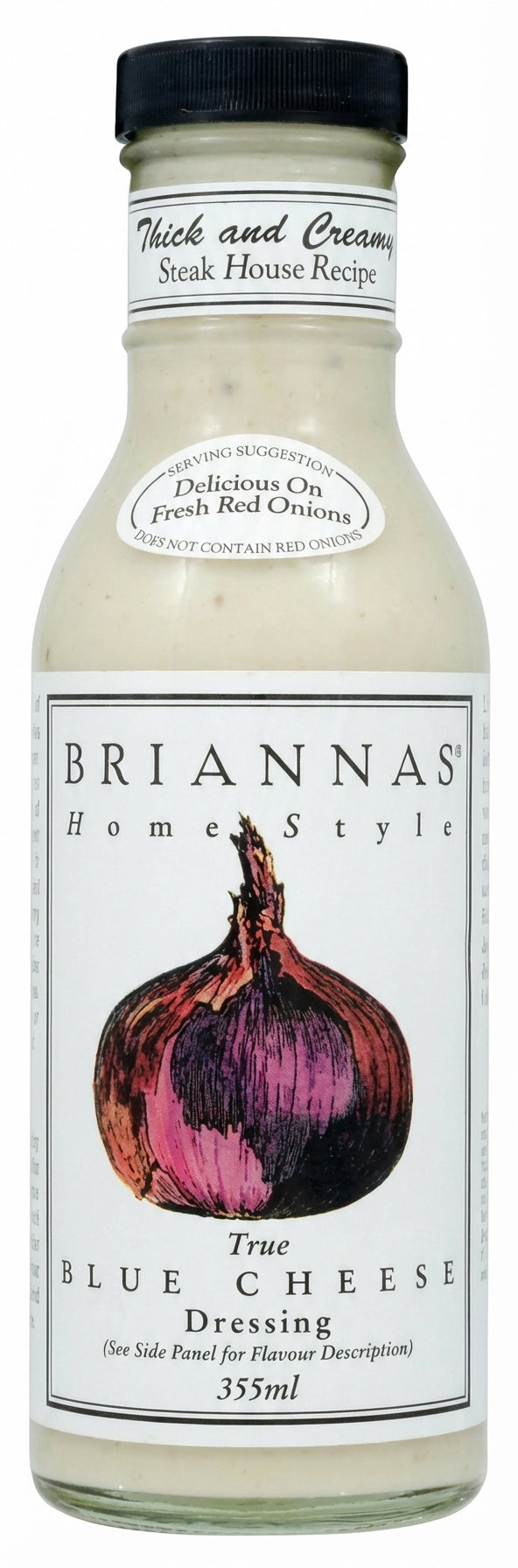 Briannas Blue Cheese Dressing 355Ml - World Food Shop