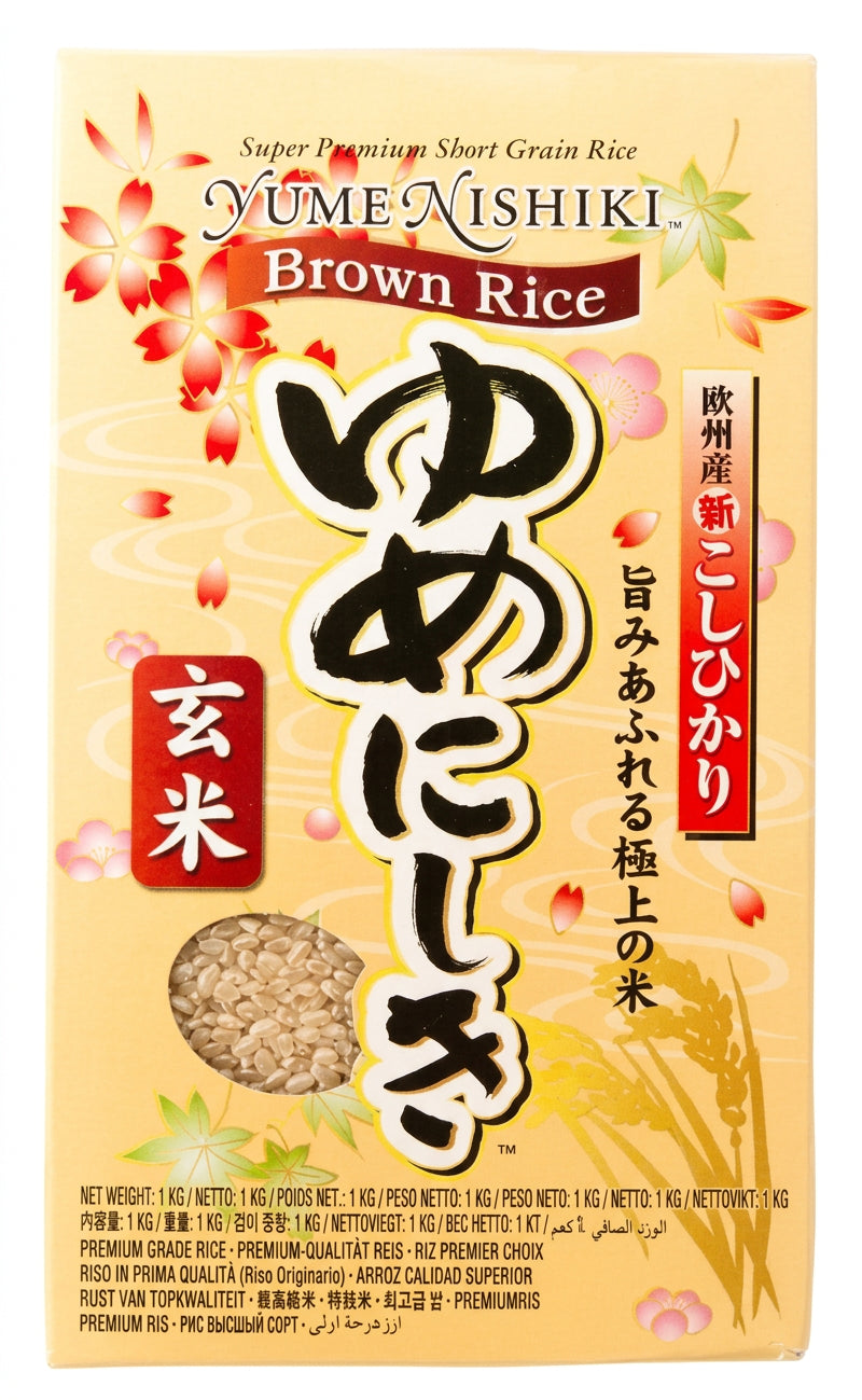 Yumenishiki Brown Rice 1KG