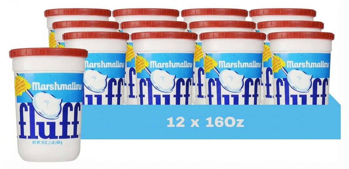 Marshmallow Fluff Vanilla 16Oz (Case of 12)
