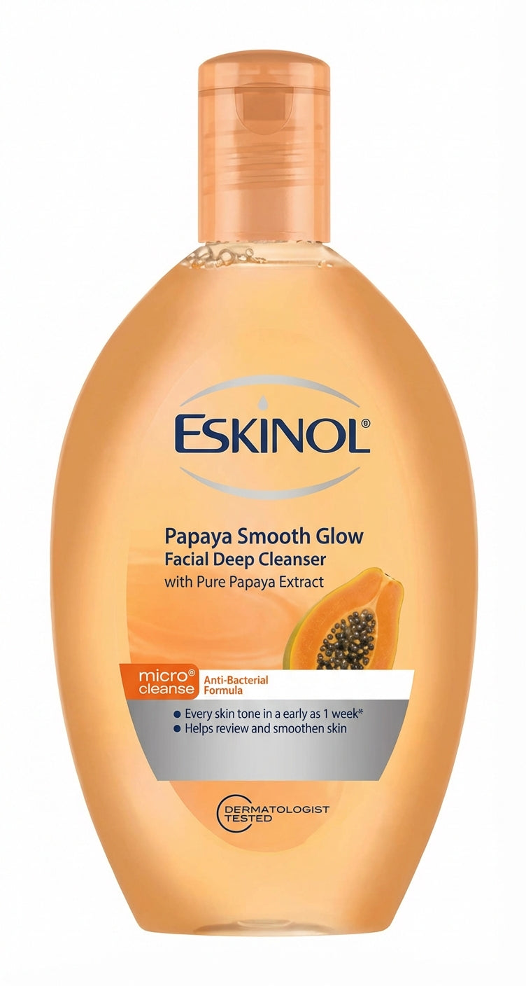 Eskinol Papaya Smooth Glow Facial Deep Cleanser 135mL