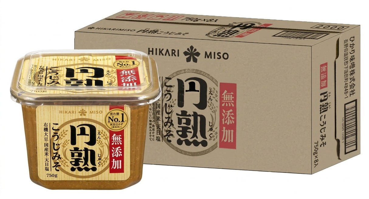 Hikari Miso Mutenka Koji Miso All Natural 750G (Case of 8)