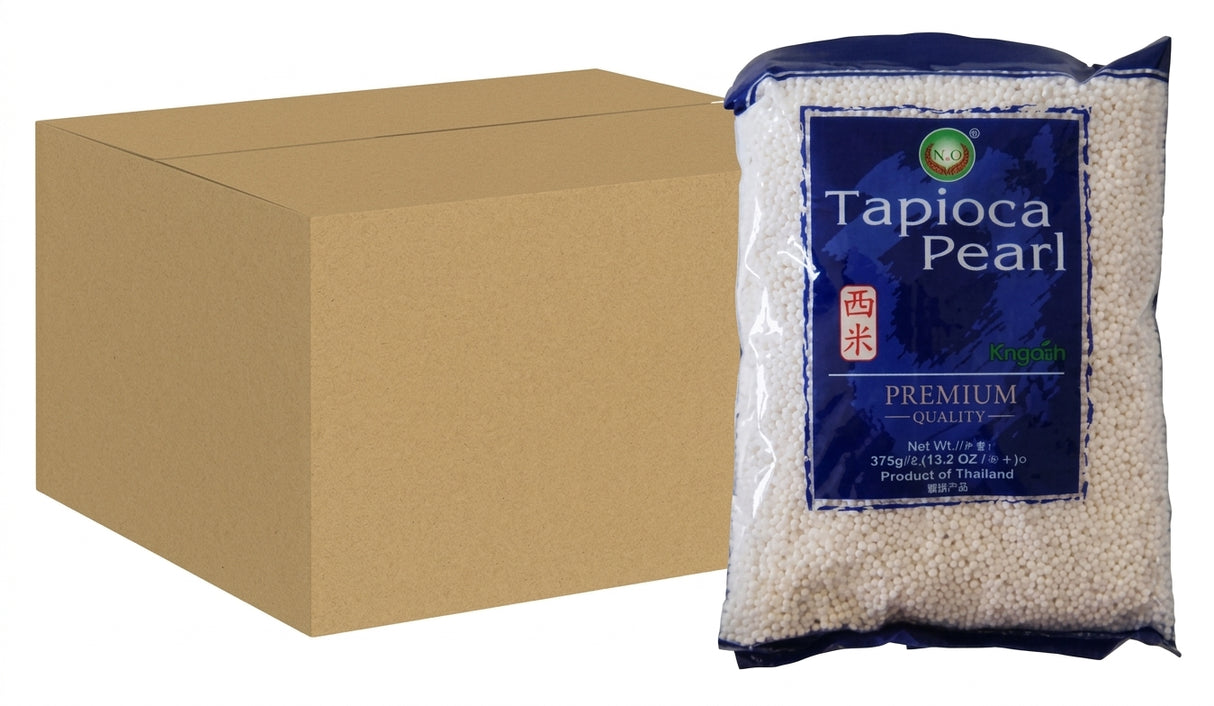 X.O Tapioca Pearl White 375G (Case of 30)