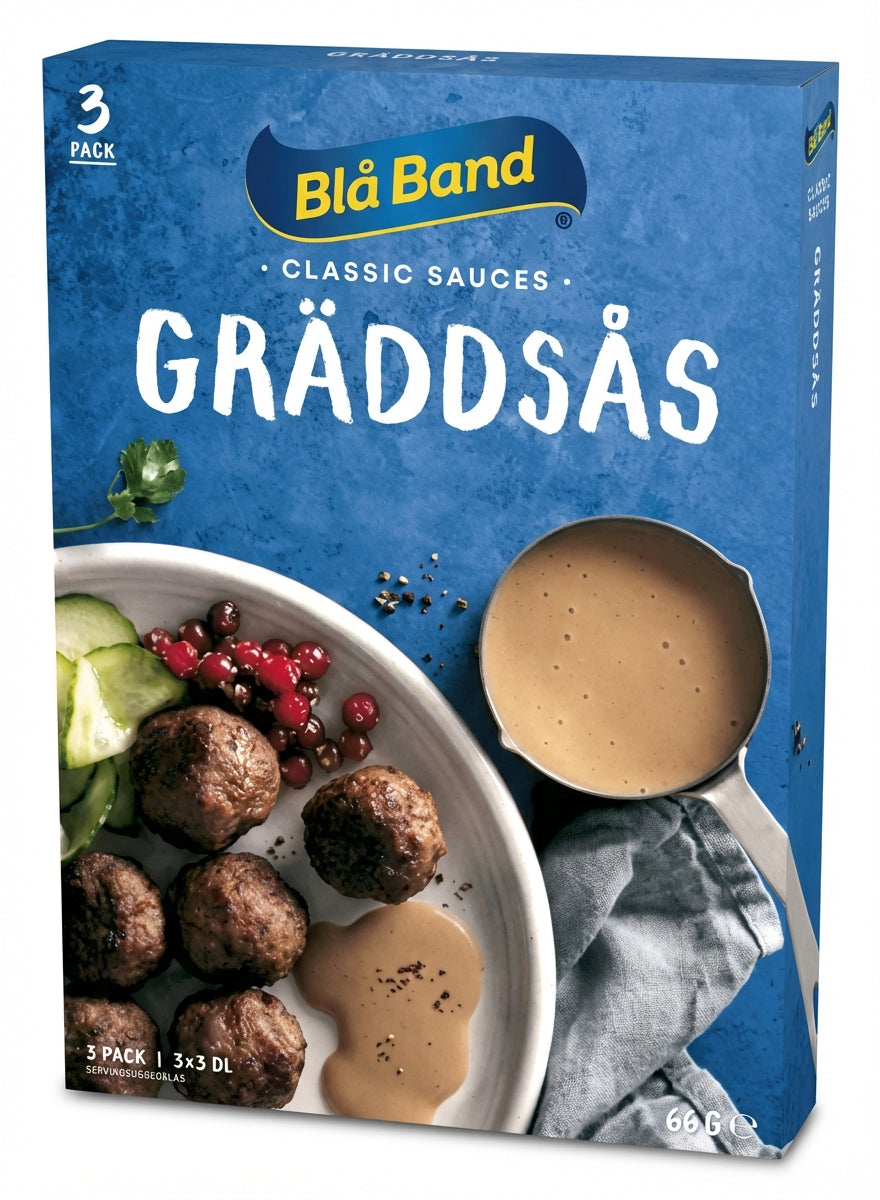 Bla Band Graddsas – Cream Sauce 3x23G