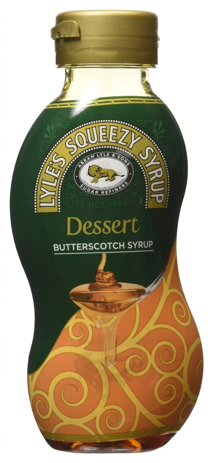 Lyle'S Squeezy Butterscotch Syrup 325G