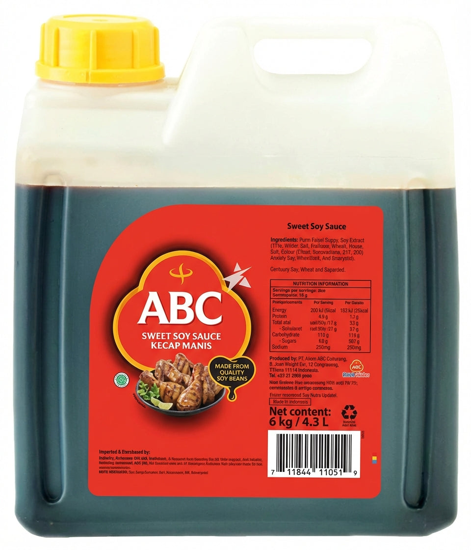 ABC Sweet Soy Sauce 6KG
