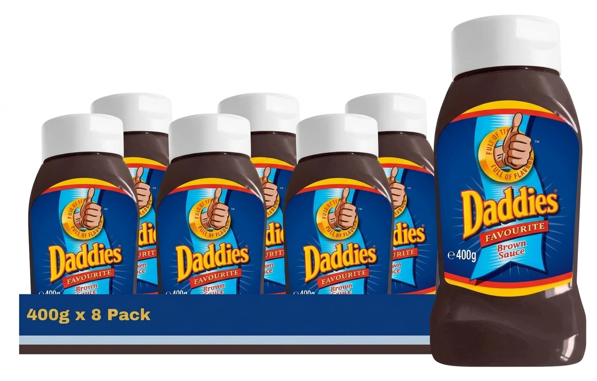 Daddies Favourite Brown Sauce 400g (Case of 8)