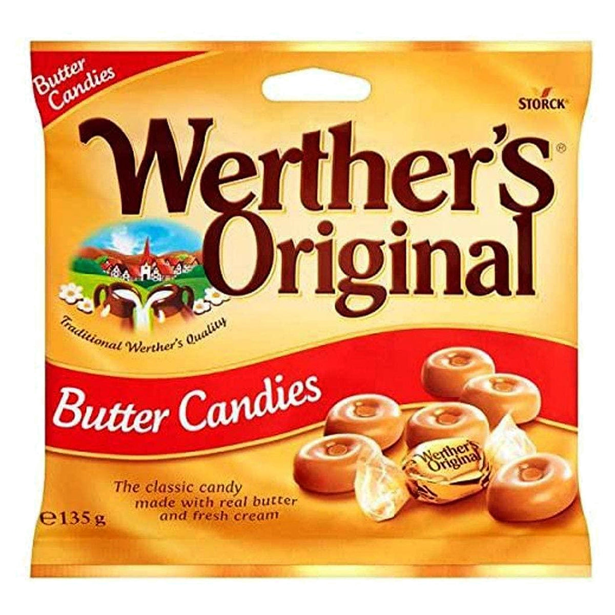 Werthers Original Butter Candies 135G