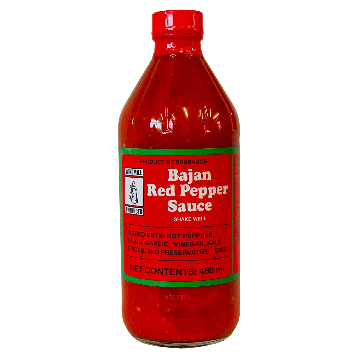 Windmill Bajan Red Pepper 480ML