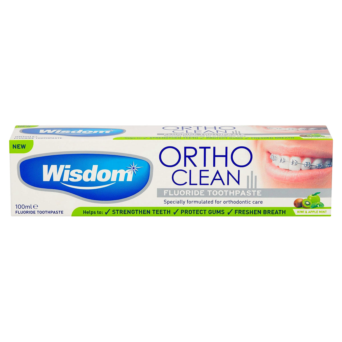 Wisdom Ortho Clean Toothpaste 100Ml