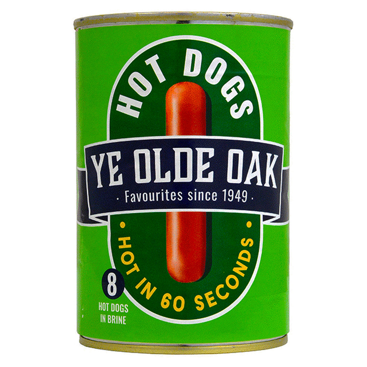 Ye Olde Oak Hot Dogs Tin 400G