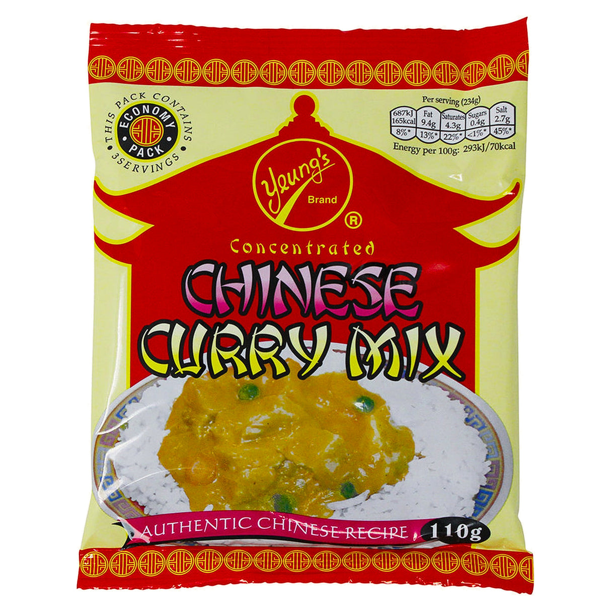 Yeung's Curry Mix 110G
