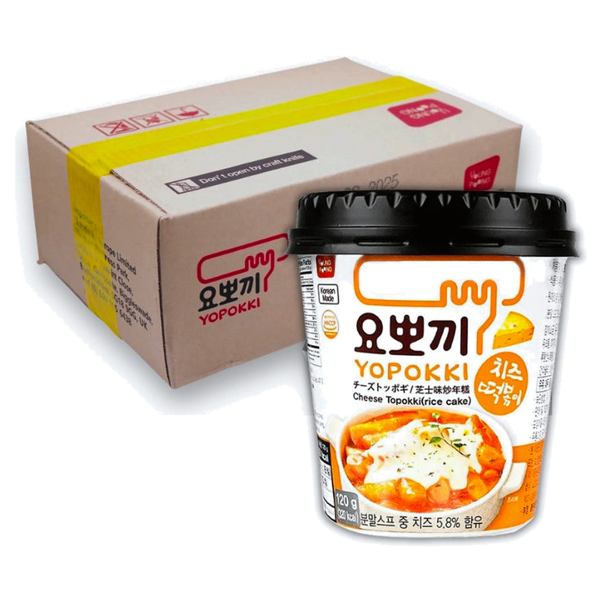 Young Poong Toppokki Cheese 120G (Case of 6)