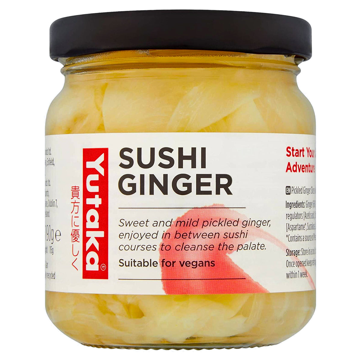 Yutaka Sushi Ginger 190G