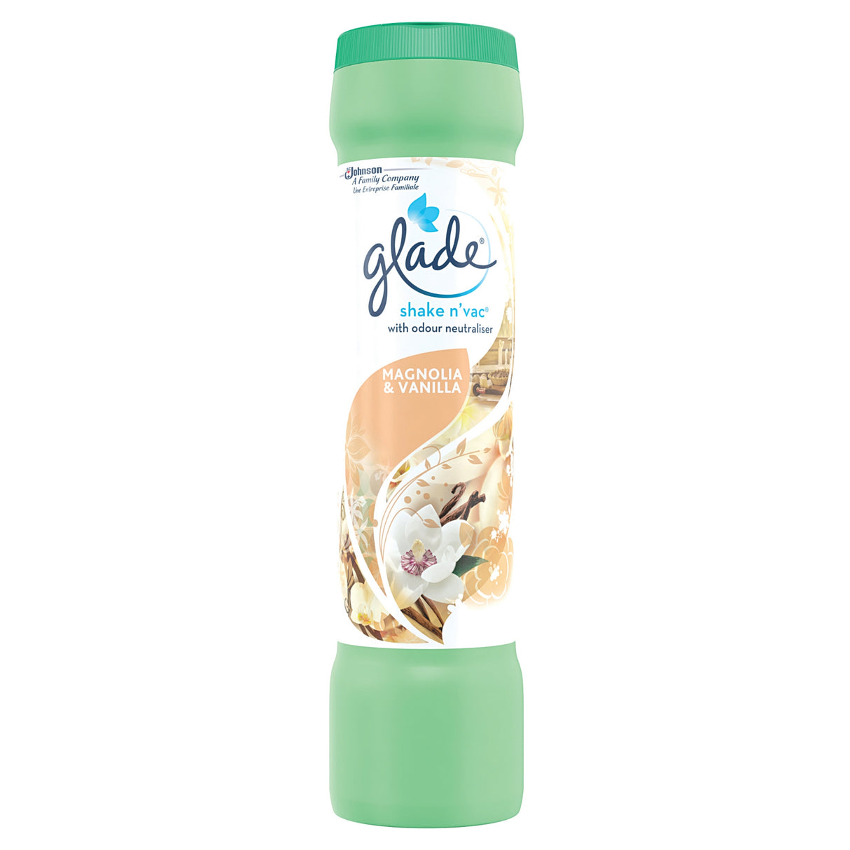 Glade Shake N Vac Magnolia & Vanilla 500G