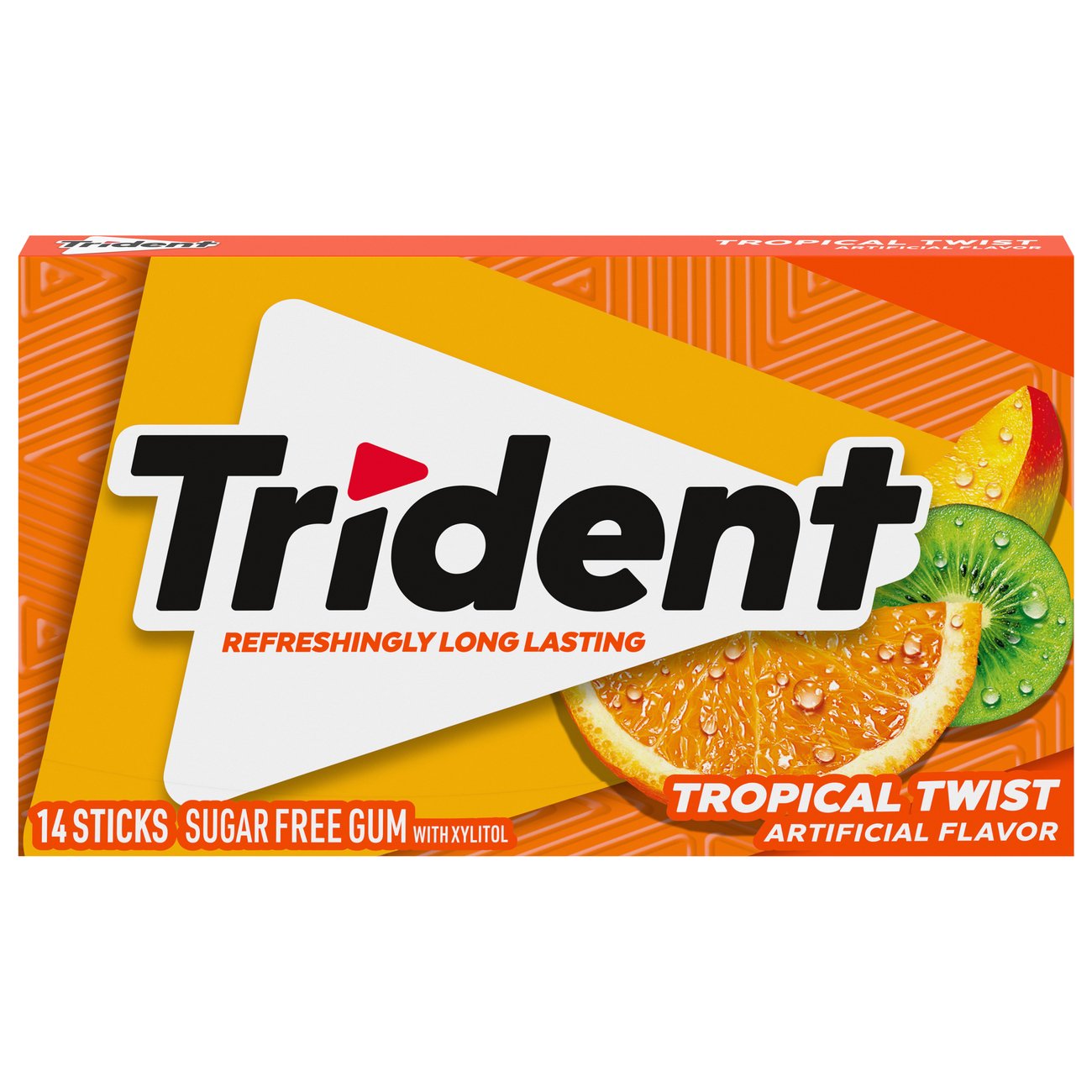 Trident Tropical Twist Gum 14 Sticks