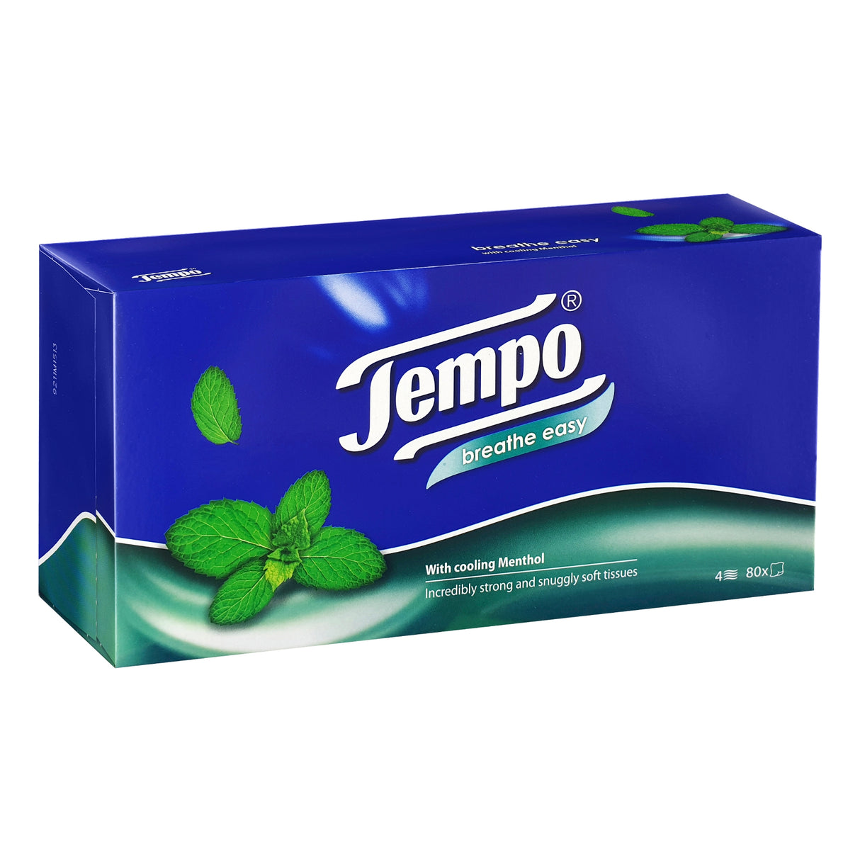 Tempo Regular Tissues Menthol 4PLY