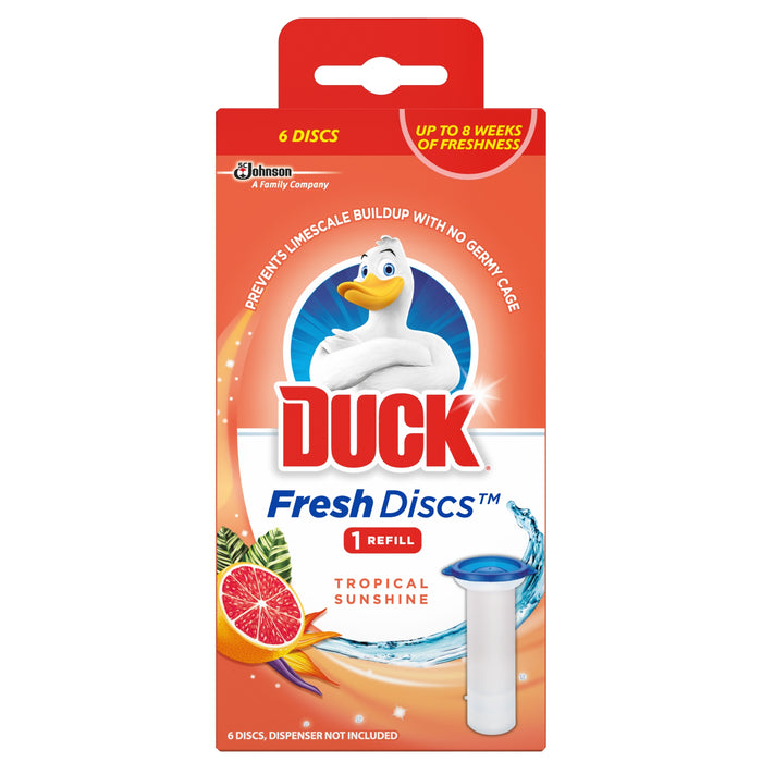 Duck Toilet Fresh Refill Tropical 6 Discs