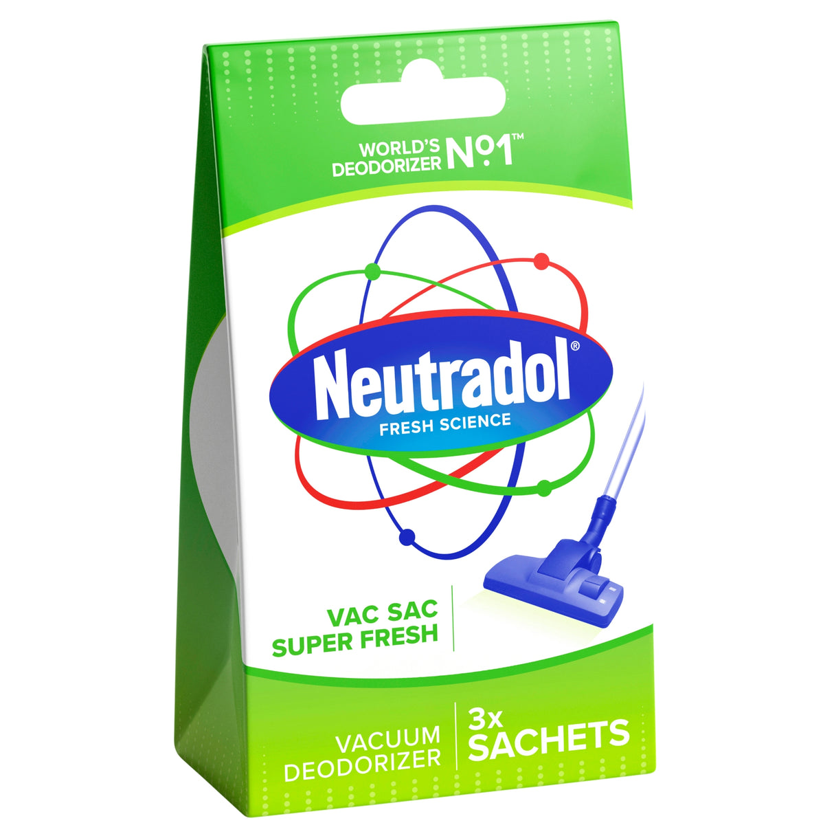 Neutradol Vacuum Deodorizer Sac Superfresh 3pk