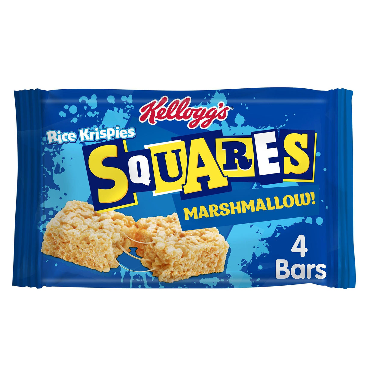 Kelloggs Rice Krispies Squares Marshmallows 4X36G - World Food Shop