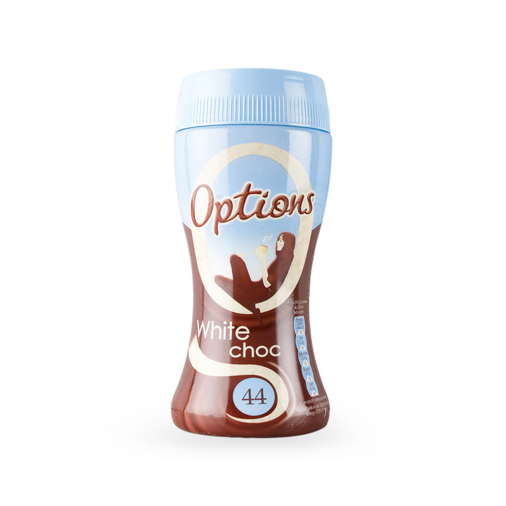 Options White Chocolate Jar 220G