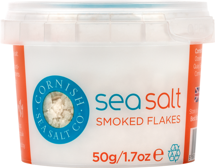 Cornish Sea Salt Smoked Sea Salt Flakes 50G