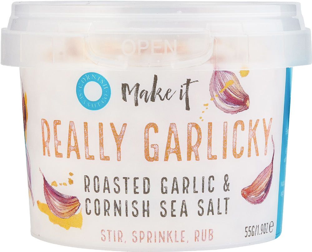Cornish Sea Salt Co. Really Garlicky R. Garlic & Sea Salt 55G