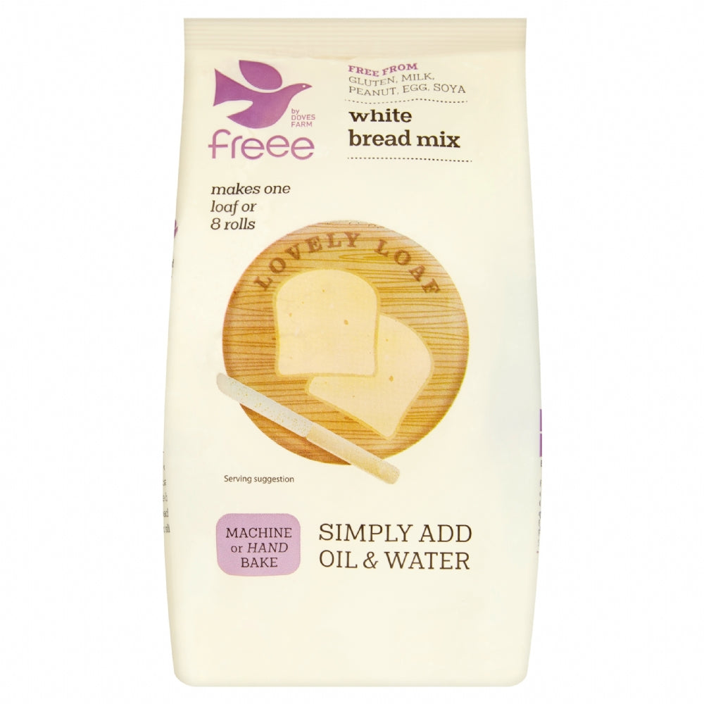 Doves Farm Gluten Free White Bread Mix 500G