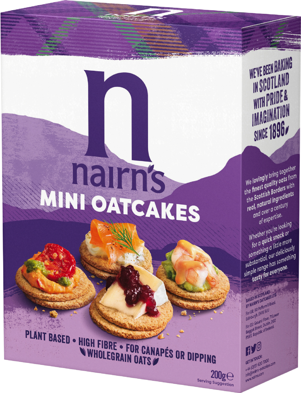 Nairn's Mini Oatcakes 200G