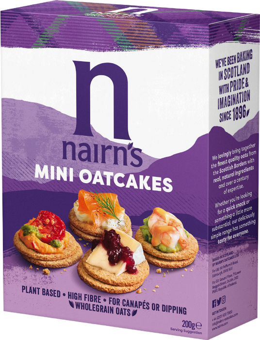 Nairn's Mini Oatcakes 200G