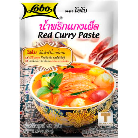 Lobo Red Curry Paste 50G