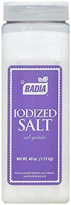 Badia Iodized Salt 1.13KG (40oz)