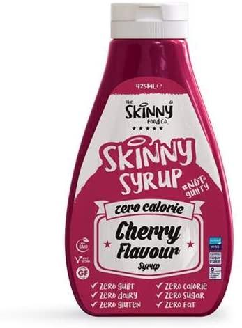 Skinny Syrup Zero Calorie Cherry Flavour Sugar Free 425Ml - World Food Shop