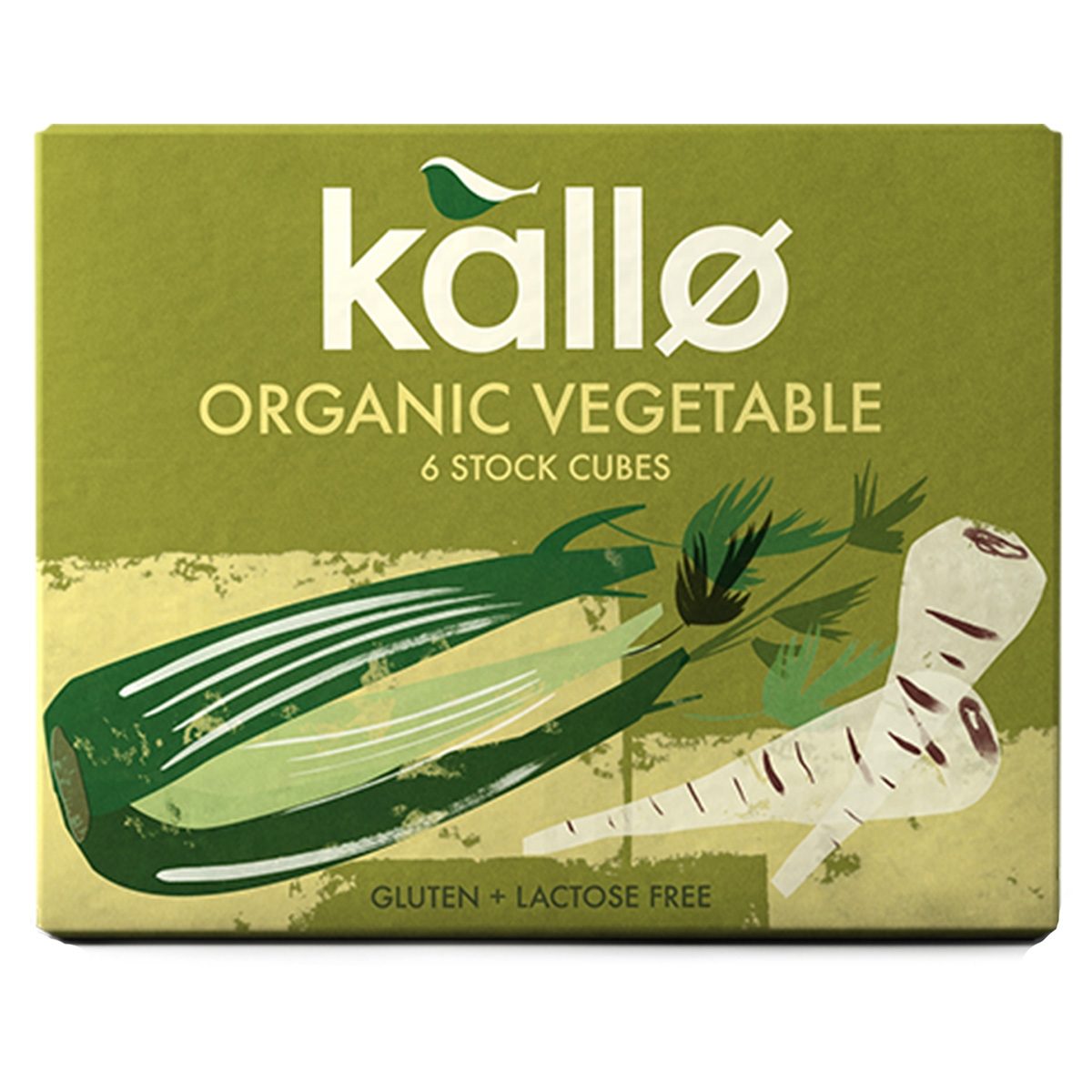 Kallo Organic Vegetable Stock Cubes 6s