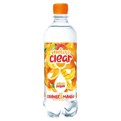 Perfectly Clear Water Still Orange & Mango 500ML