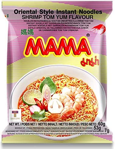 Mama Noodle Tom Yum Shrimp 55G