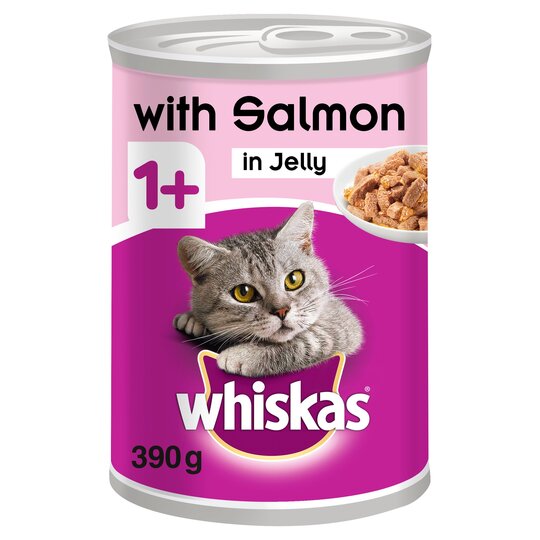 Whiskas Cat Food Salmon in Jelly 390G