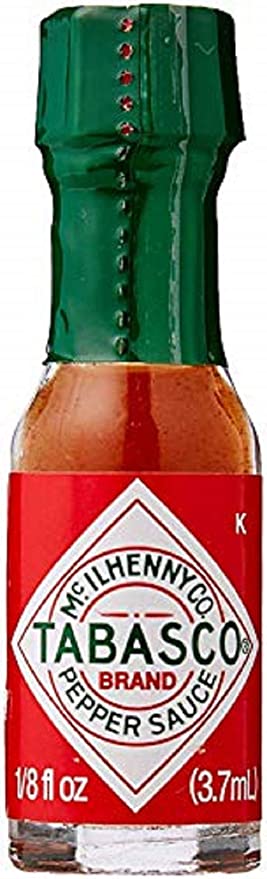 Tabasco Mini Glass Bottle 3.7Ml