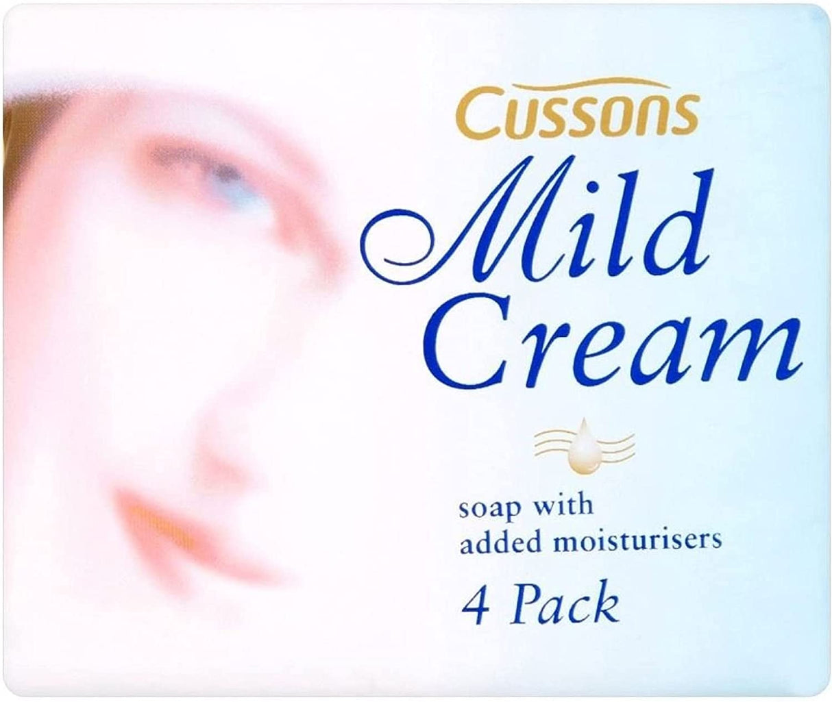 Cussons Mild Cream Soap 4PK