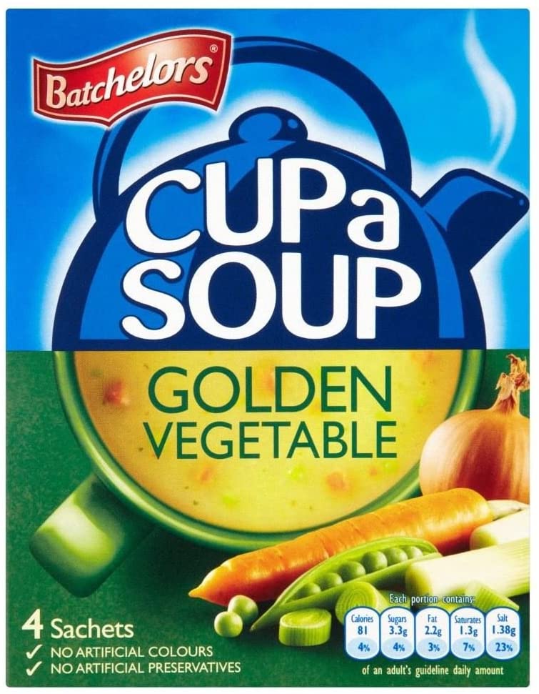 Batchelors Cup A Soup Golden Vegetable 82G
