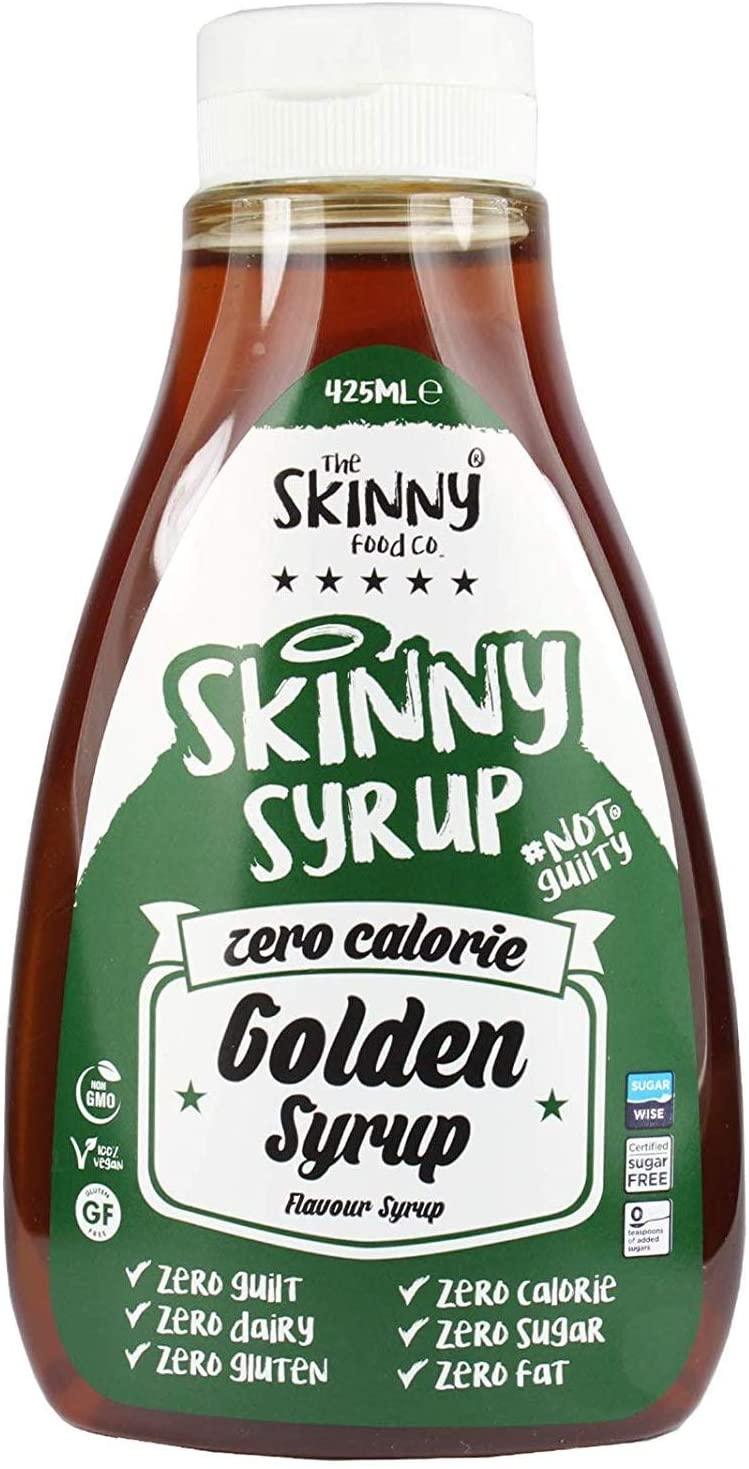Skinny Syrup Zero Calorie Golden Syrup Sugar Free 425Ml - World Food Shop