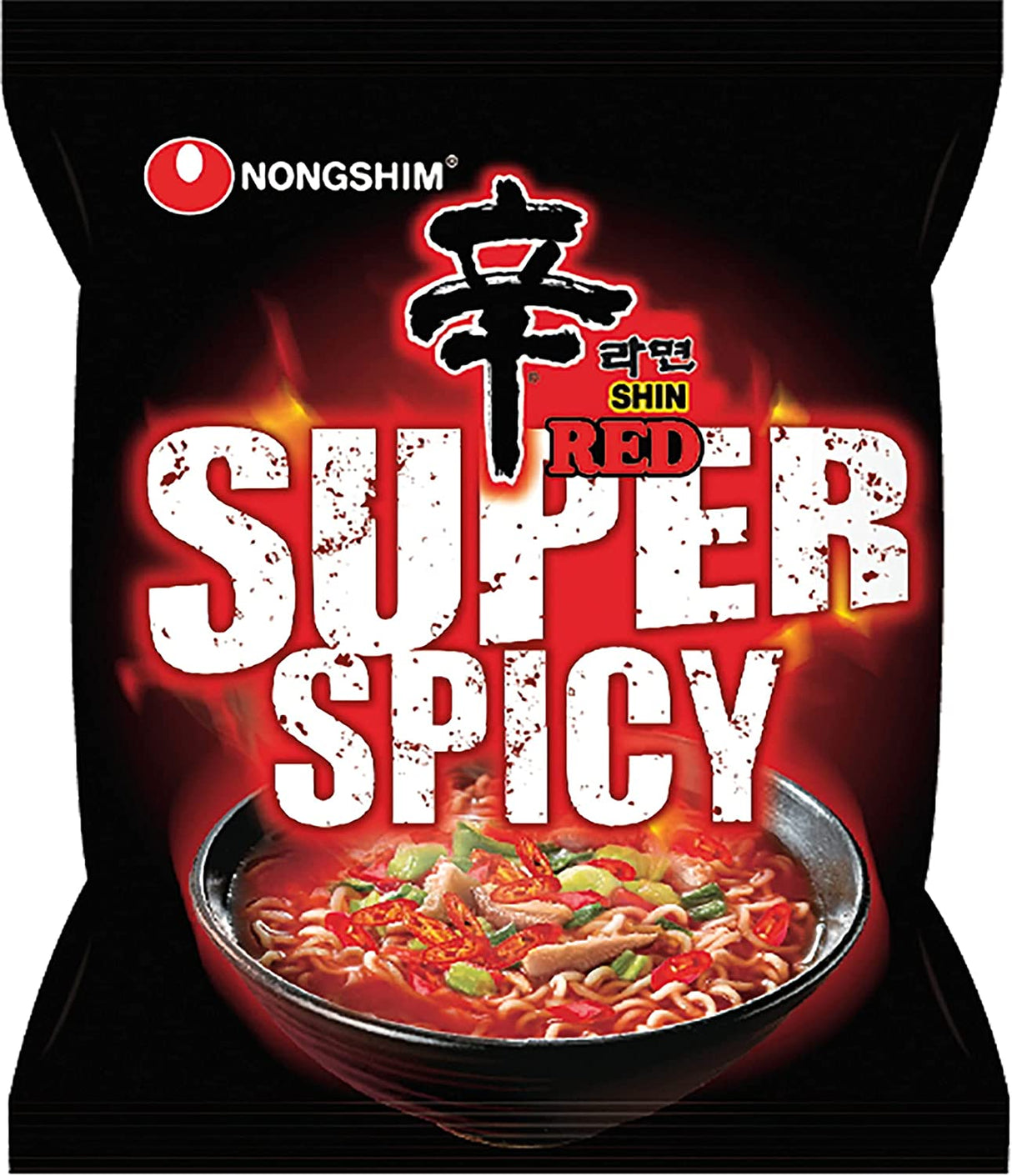 Nongshim Instant Noodles Shin Red Super Spicy 120G