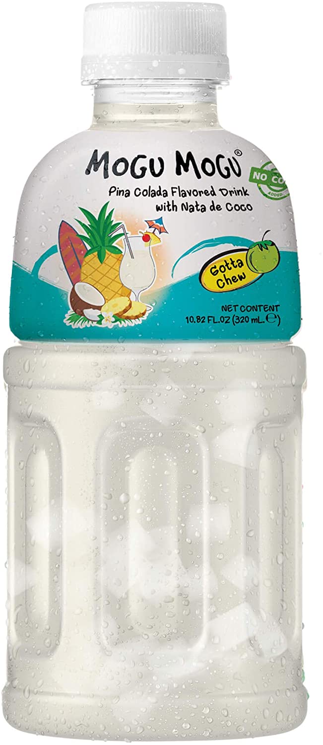 Mogu Mogu Drink With Nata De Coco Pina Colada Flavour 320Ml
