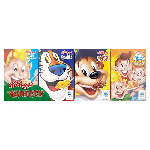 Kelloggs Variety Cereals 8 Pack