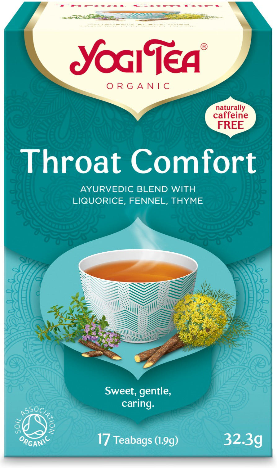 Yogi Tea Organic Throat Comfort 17s
