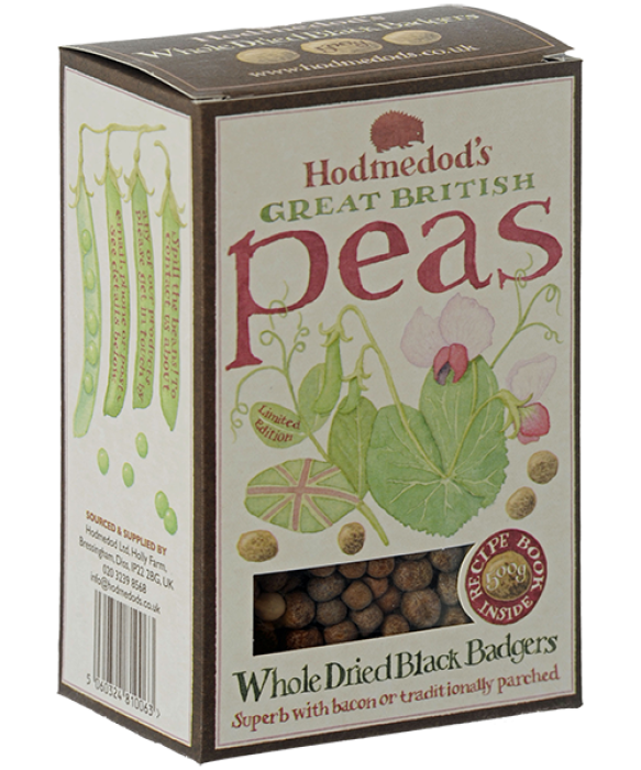 Hodmedod's Carlin Peas Black Badger 500G