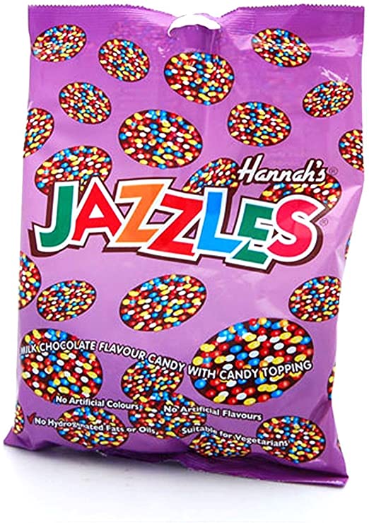Hannah's Chocolate Jazzels 180G
